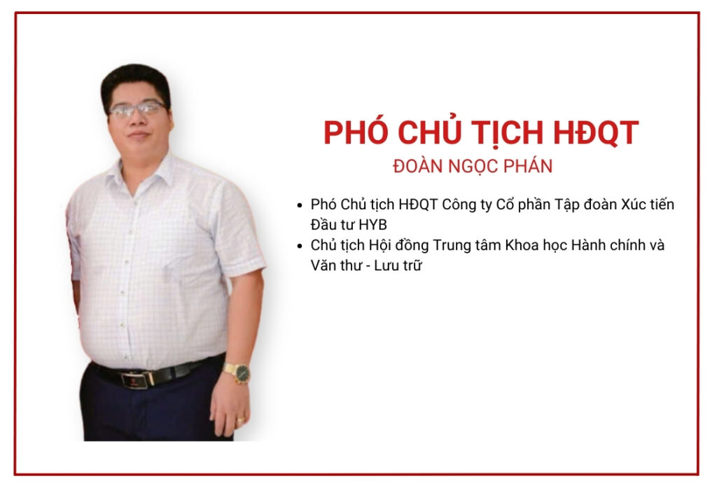 Ban lãnh đạo HYB Group Đoàn Ngọc Phán